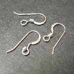SSC23 Sterling Silver Pierced Earwires x 1 pair