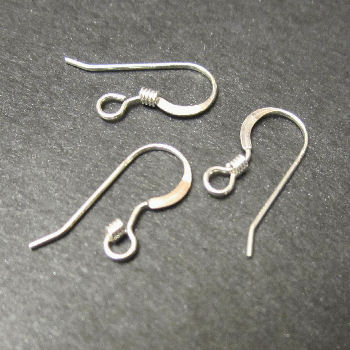 SSC23 Sterling Silver Pierced Earwires x 1 pair