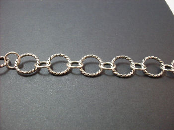 STA35 S.Plated chain, 1 metre