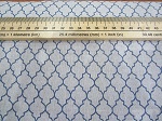 IslamicTile Blue line on Natural Background Don't miss this fabric at this price ! 