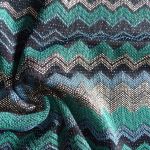 Knit retro zigzags Knit retro zigzags
