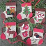 Rachels of Greenfield Warm Feet  6 Christmas ornaments