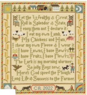 Bothy Threads The Farmers Prayer by Moira Blackburn  XS19