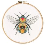 Bothy Threads PRINTED Pollen  Bee Embroidery EP01 