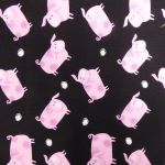 Pigs on black 