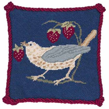 Beth Russell Needlepoint Miniature Kit - Strawberry Thief 2