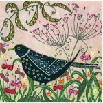 Bothy Threads PRINTED Blackbird Embroidery ELH1