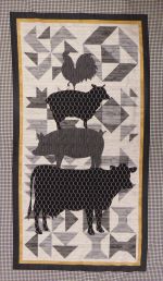 Farm animal silhouettes