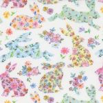Timeless Treasures Hippity Hop Bunnies CD 2612