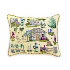 Tapestry and embroidery cushions 