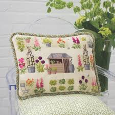 Elizabeth Bradley Tapestry Kit - Chelsea Cutting Garden