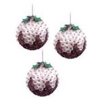 Pinflair Mini Christmas Puddings Sequin Decoration Kit PA125