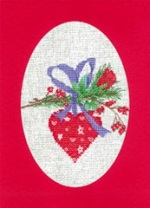 Christmas Heart Bauble