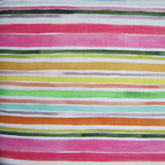 Dear Stella  bright candy stripe  DAW1095multi    50cm x 110cm 