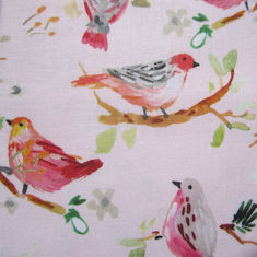 Dear Stella birds   DAW1064blush   50cm x 110cm 