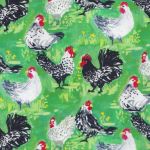 Dear Stella Chickens DJL2246 . Don't miss this fabric at this price ! 