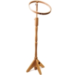 Embroidery Hoop Floor stand with choice of hoop size.