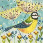 Flights of Fancy Blue Tit  Embroidery ELH6