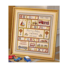 Historical Sampler Company 'Get Set Go'  Birth Sampler Cross Stitch Kit