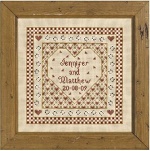 Heart  Wedding Sampler