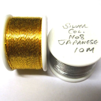 Japanese Gold Thread no.8 - 15metre reel