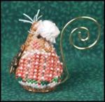 Gingerbread Mrs Santa Mouse  JNLEGMSM. 