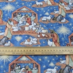 Nativity  Scene Don't miss this fabric at this price ! 
