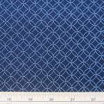 Interlocking Circles Navy Blue FQ 4523 827