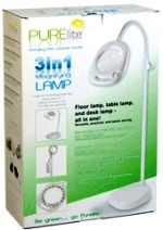 Purelite 3 in 1 Magnifying Lamp