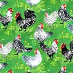 Dear Stella Roosters DJL2246. Don't miss this fabric at this price ! 