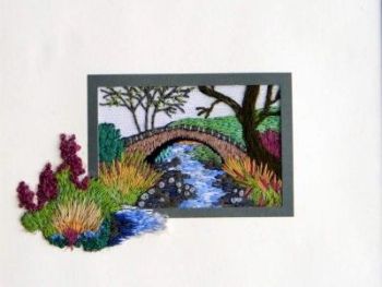 Rowandean Stone Bridge Embroidery Kit