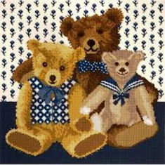 Elizabeth Bradley Tapestry Kit - The Sailor Bears - Special Edition
