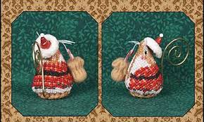 Gingerbread Santa Mouse  JNLEGSM. 