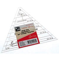 Sew Easy Multi Size Equilateral Triangle Template