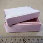 Soft pretty Pink satin small rect