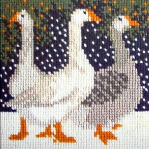 Elizabeth Bradley Tapestry Mini Kit - Snow Geese