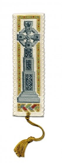 Textile Heritage Celtic Cross Bookmark Kit
