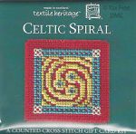 Mini Card Celtic Spiral