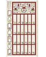 Timeless Treasures Joy and Peace Advent Calendar C8653