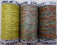 Gutermann Variegated Cotton 30 300m  mixes