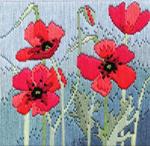 Silken Long Stitch  Wild Poppies SLS15